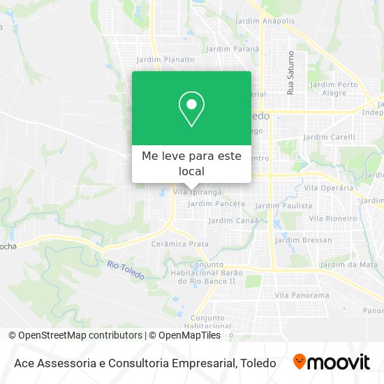 Ace Assessoria e Consultoria Empresarial mapa