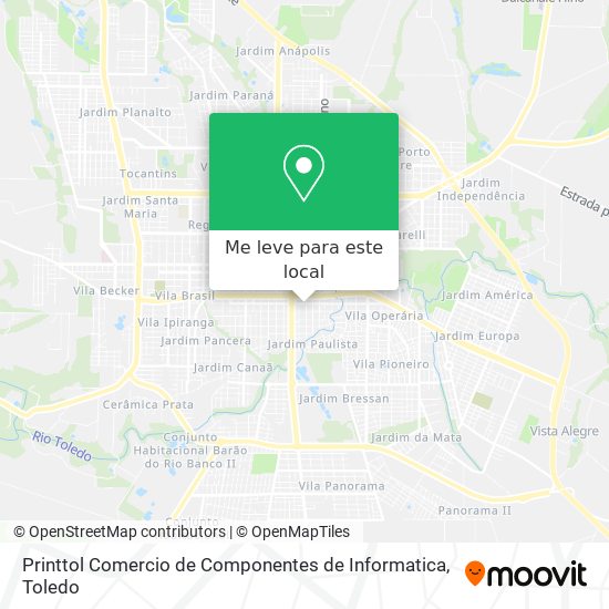 Printtol Comercio de Componentes de Informatica mapa