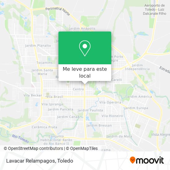 Lavacar Relampagos mapa