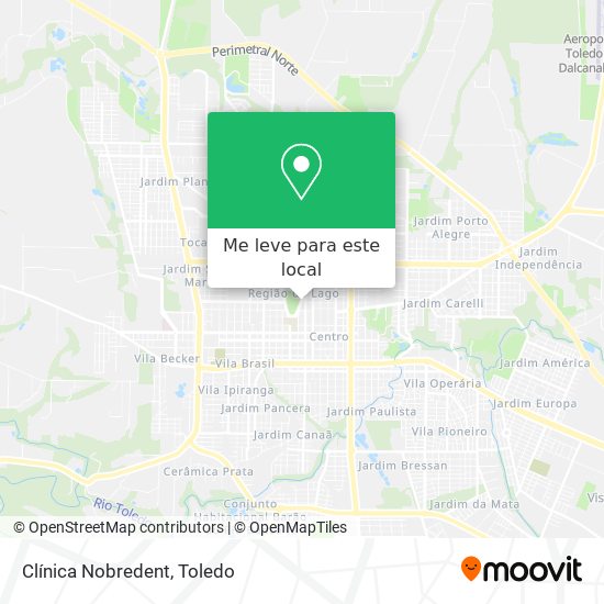 Clínica Nobredent mapa