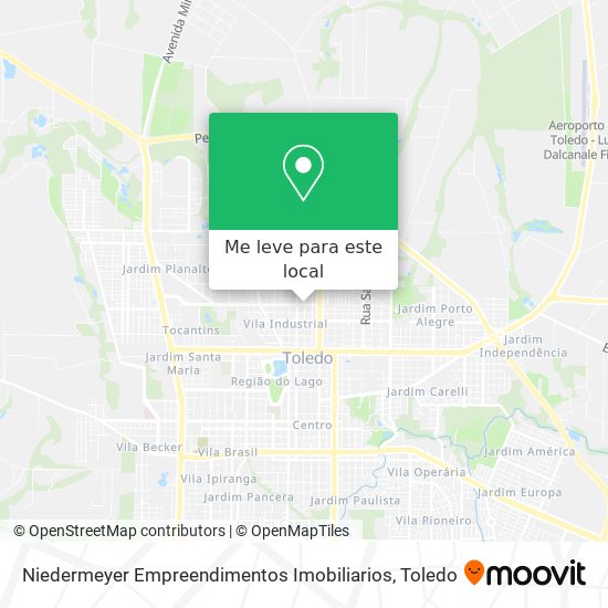 Niedermeyer Empreendimentos Imobiliarios mapa