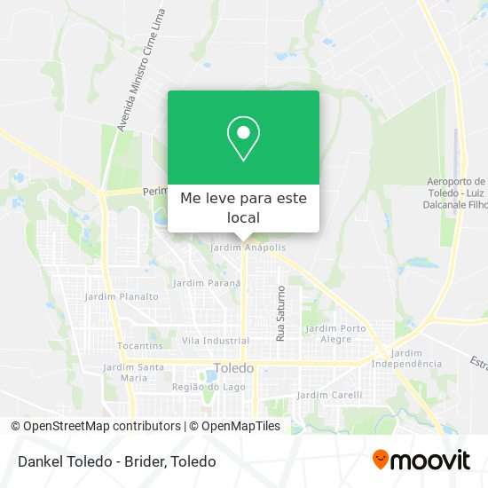 Dankel Toledo - Brider mapa
