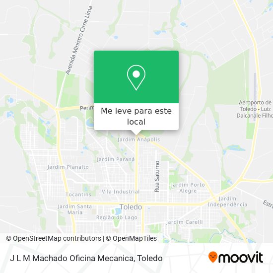 J L M Machado Oficina Mecanica mapa