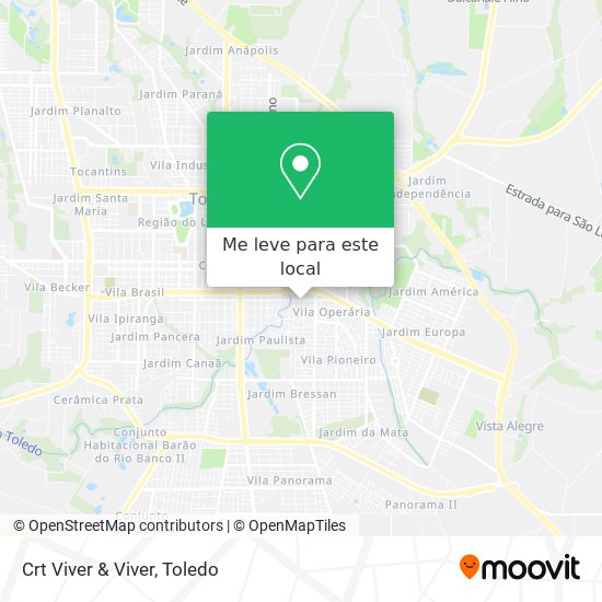 Crt Viver & Viver mapa