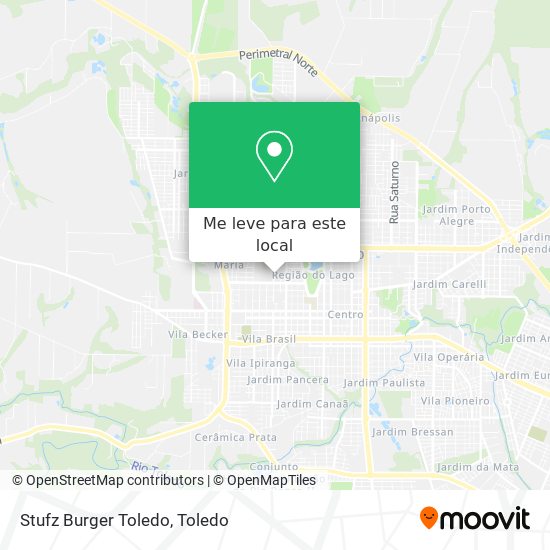 Stufz Burger Toledo mapa