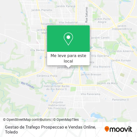 Gestao de Trafego Prospeccao e Vendas Online mapa