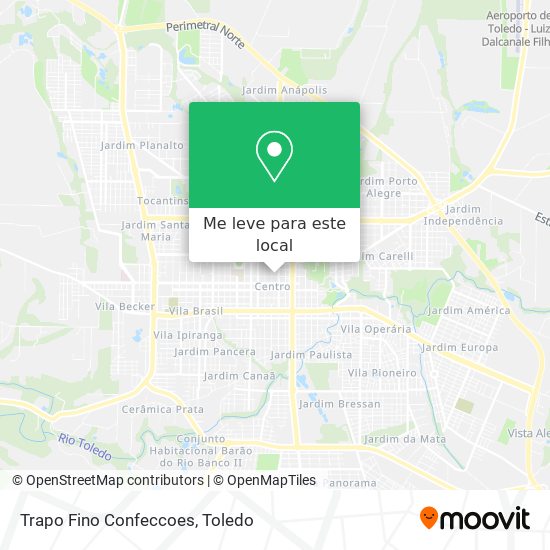 Trapo Fino Confeccoes mapa