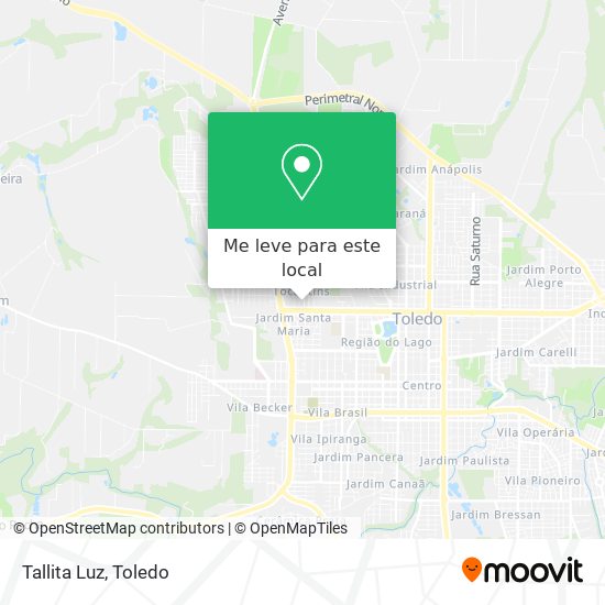 Tallita Luz mapa