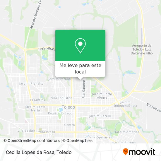 Cecilia Lopes da Rosa mapa