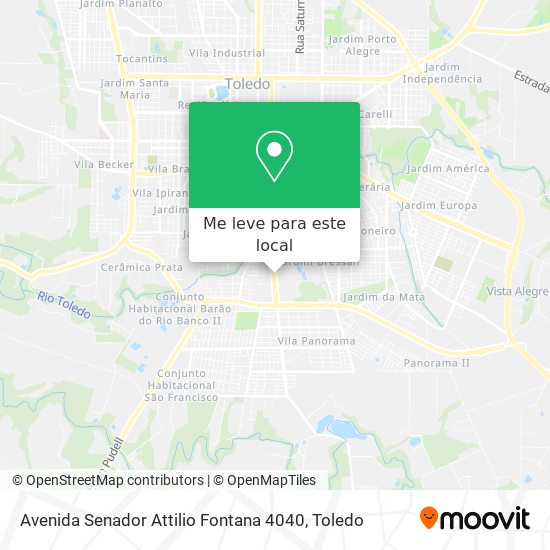 Avenida Senador Attilio Fontana 4040 mapa