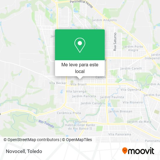 Novocell mapa