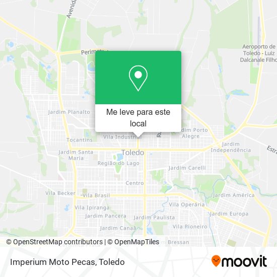 Imperium Moto Pecas mapa