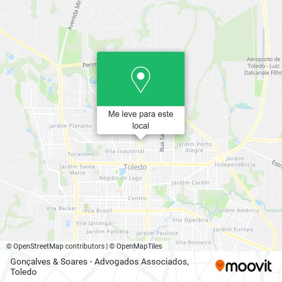 Gonçalves & Soares - Advogados Associados mapa