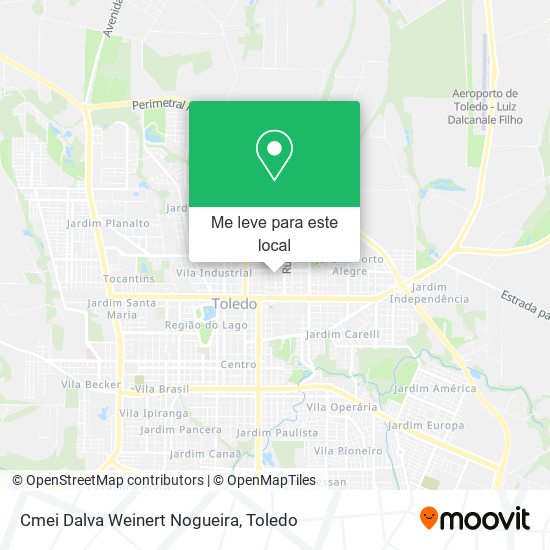 Cmei Dalva Weinert Nogueira mapa