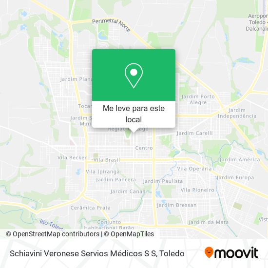 Schiavini Veronese Servios Médicos S S mapa