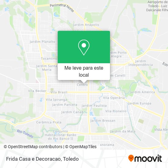 Frida Casa e Decoracao mapa