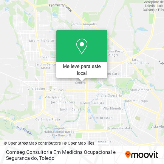 Comseg Consultoria Em Medicina Ocupacional e Seguranca do mapa