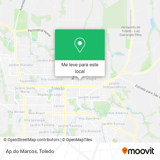 Ap do Marcos mapa