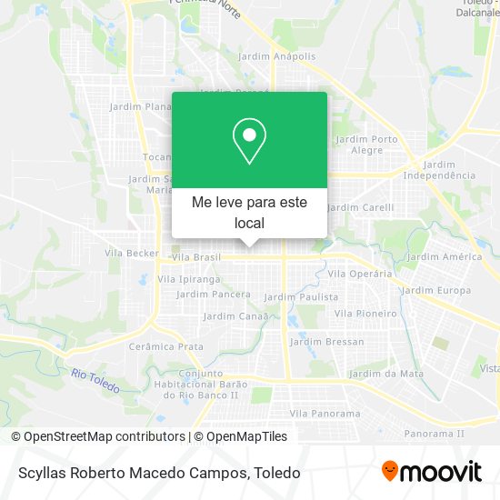 Scyllas Roberto Macedo Campos mapa