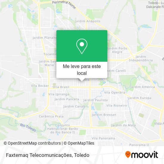 Faxtemaq Telecomunicações mapa