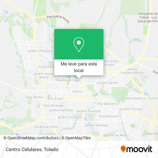 Centro Celulares mapa