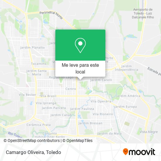 Camargo Oliveira mapa