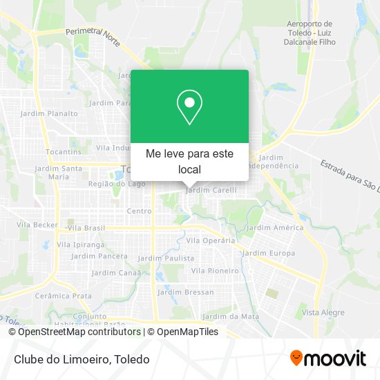 Clube do Limoeiro mapa