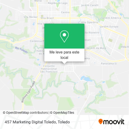 457 Marketing Digital Toledo mapa