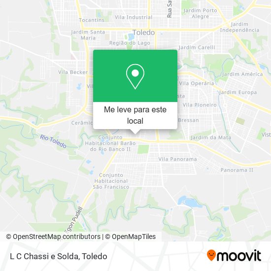 L C Chassi e Solda mapa