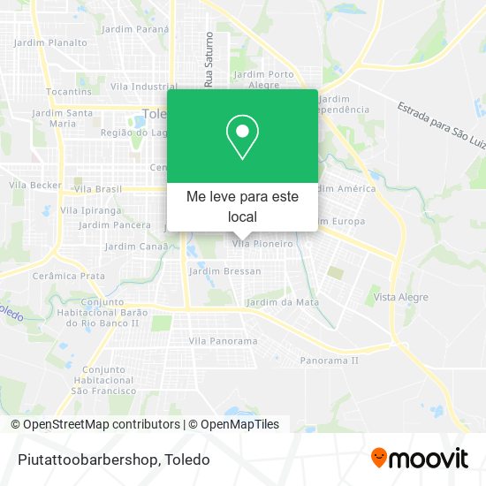 Piutattoobarbershop mapa