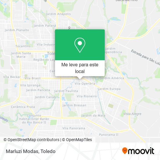 Marluzi Modas mapa