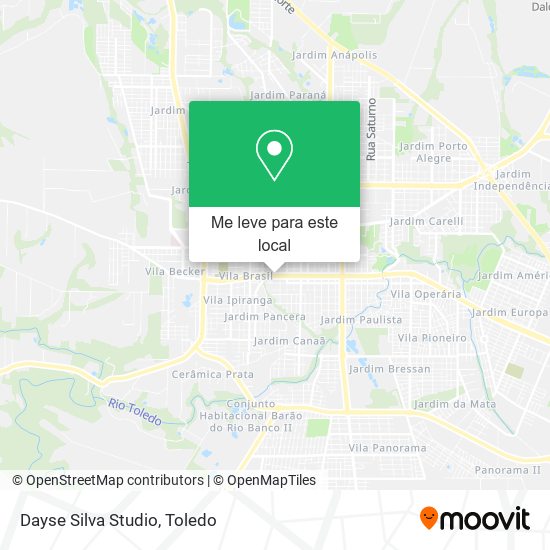 Dayse Silva Studio mapa