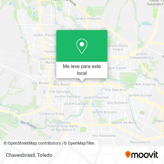 Chavesbrasil mapa