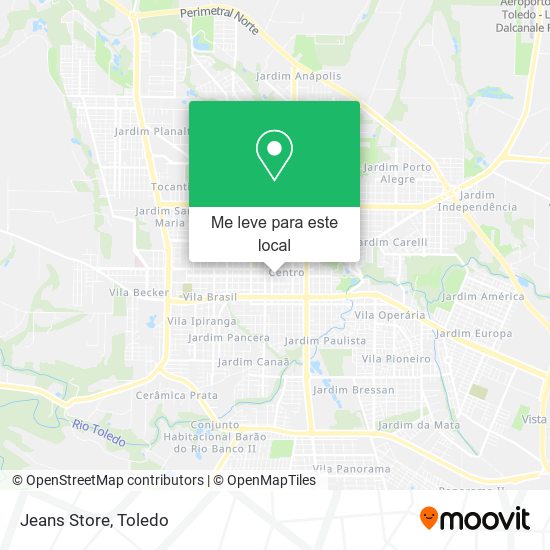 Jeans Store mapa