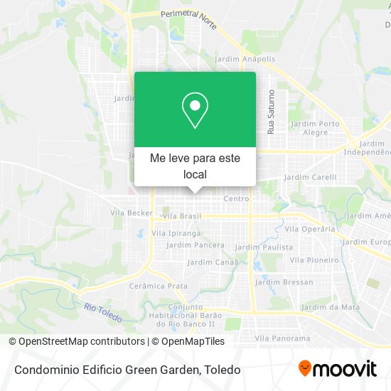 Condominio Edificio Green Garden mapa