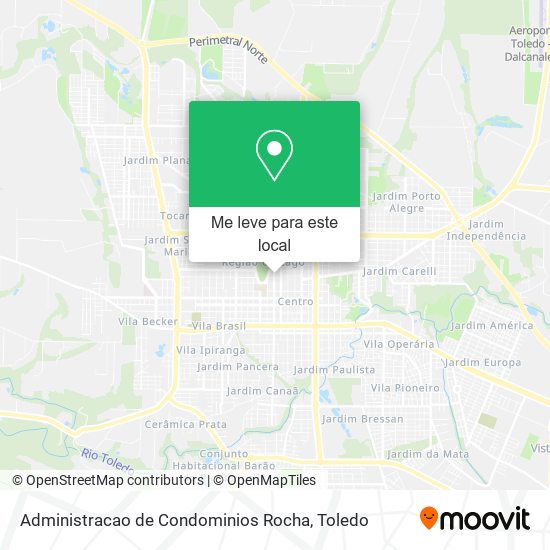 Administracao de Condominios Rocha mapa