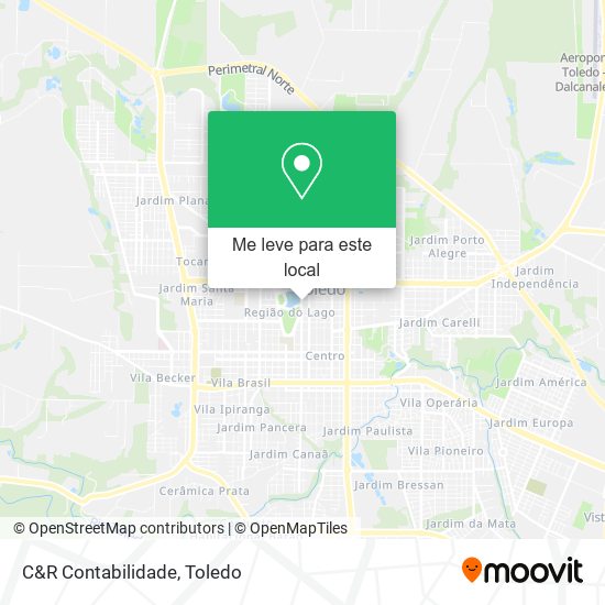 C&R Contabilidade mapa