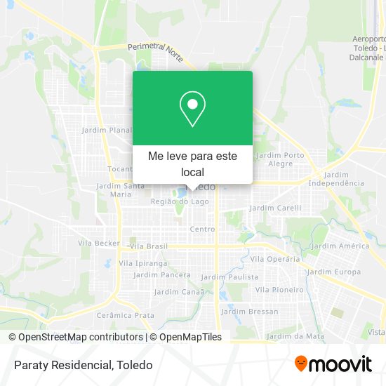 Paraty Residencial mapa
