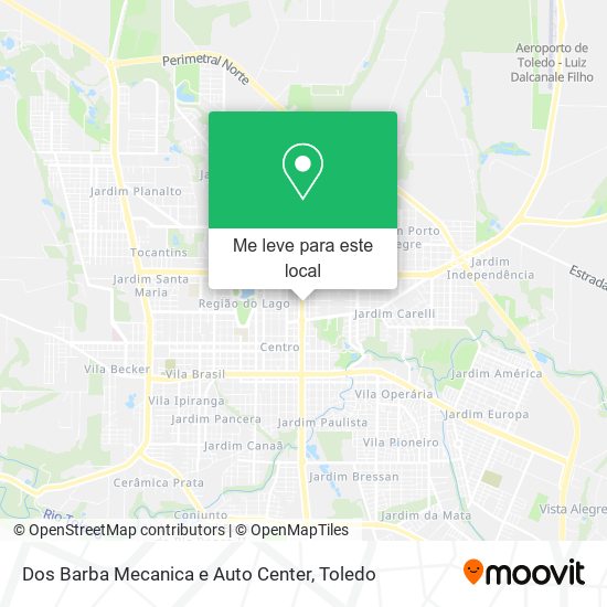 Dos Barba Mecanica e Auto Center mapa