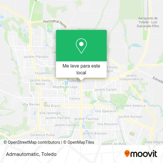 Admautomatic mapa