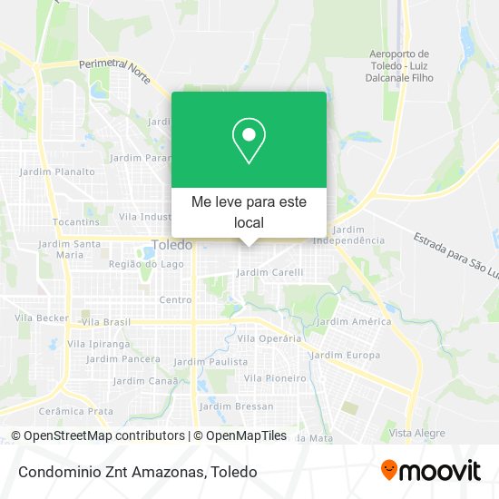 Condominio Znt Amazonas mapa