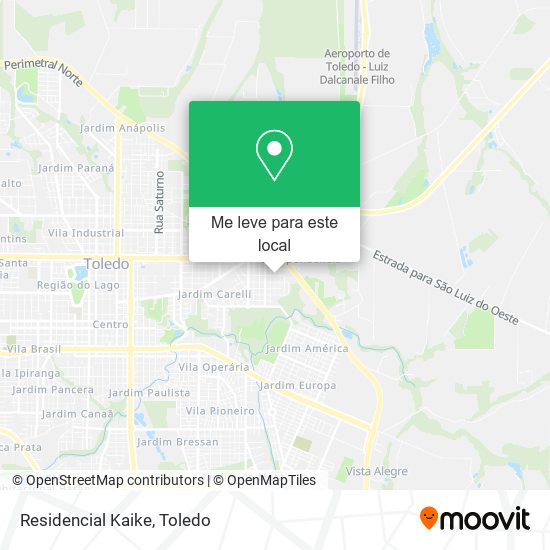 Residencial Kaike mapa
