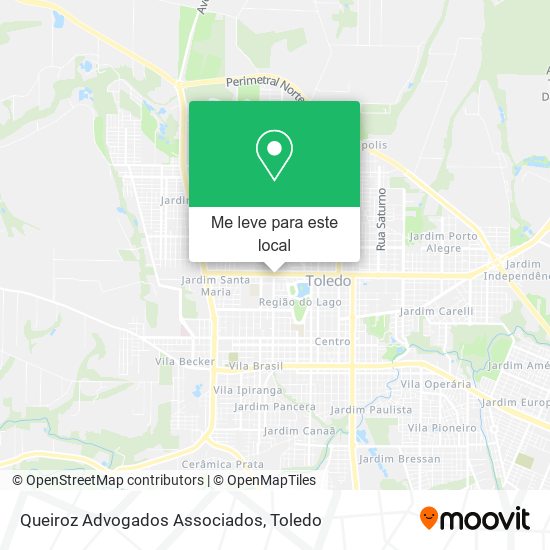 Queiroz Advogados Associados mapa