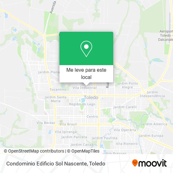 Condominio Edificio Sol Nascente mapa