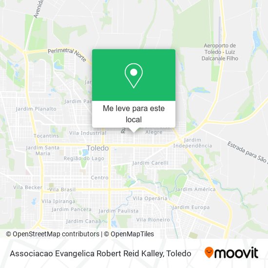 Associacao Evangelica Robert Reid Kalley mapa