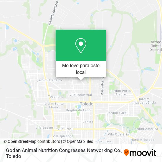 Godan Animal Nutrition Congresses Networking Co. mapa