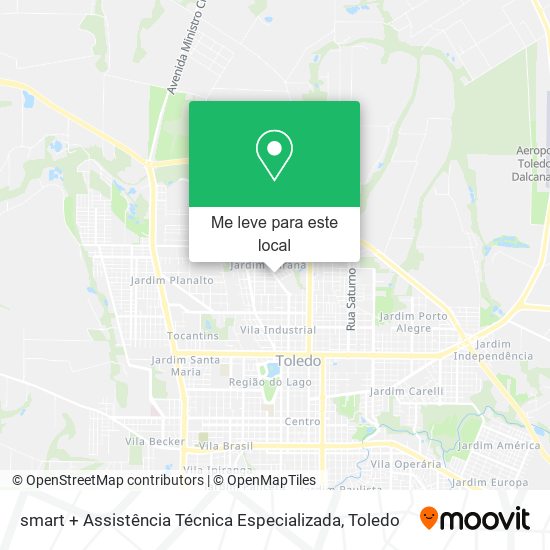 smart + Assistência Técnica Especializada mapa