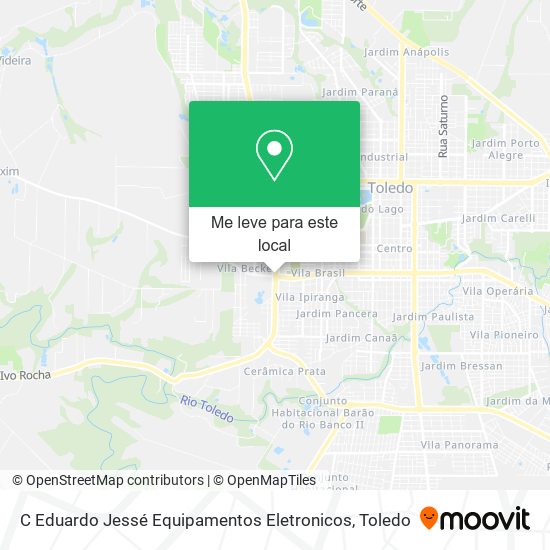 C Eduardo Jessé Equipamentos Eletronicos mapa