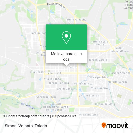 Simoni Volpato mapa