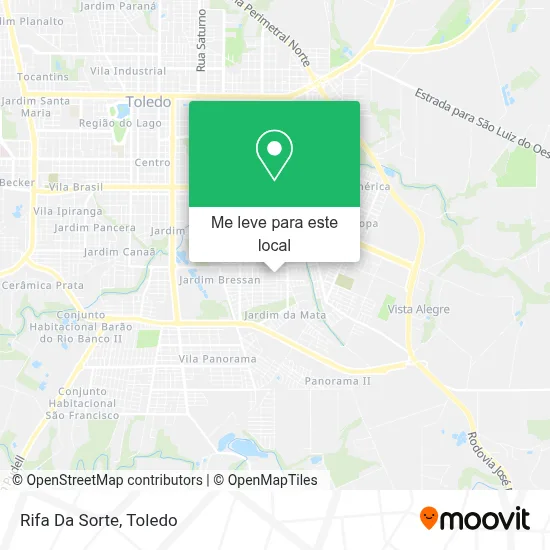 Rifa Da Sorte mapa
